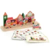 Jeu de logique en bois, Oussassplass La ville - Ingela P.Arrhenius