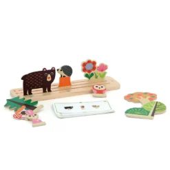 Jeu de logique en bois, Oussassplass La forêt - Ingela P.Arrhenius