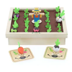 Jeu de mémo en bois, Mémotager Jour de récolte