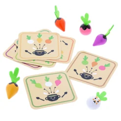 Jeu de mémo en bois, Mémotager Jour de récolte