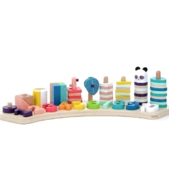 Jeu de numération en bois, 1-2-3 Sous la Canopée