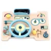 Jeu d’éveil en bois, Tableau de bord multi-activités