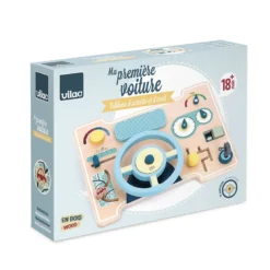 Jeu d’éveil en bois, Tableau de bord multi-activités