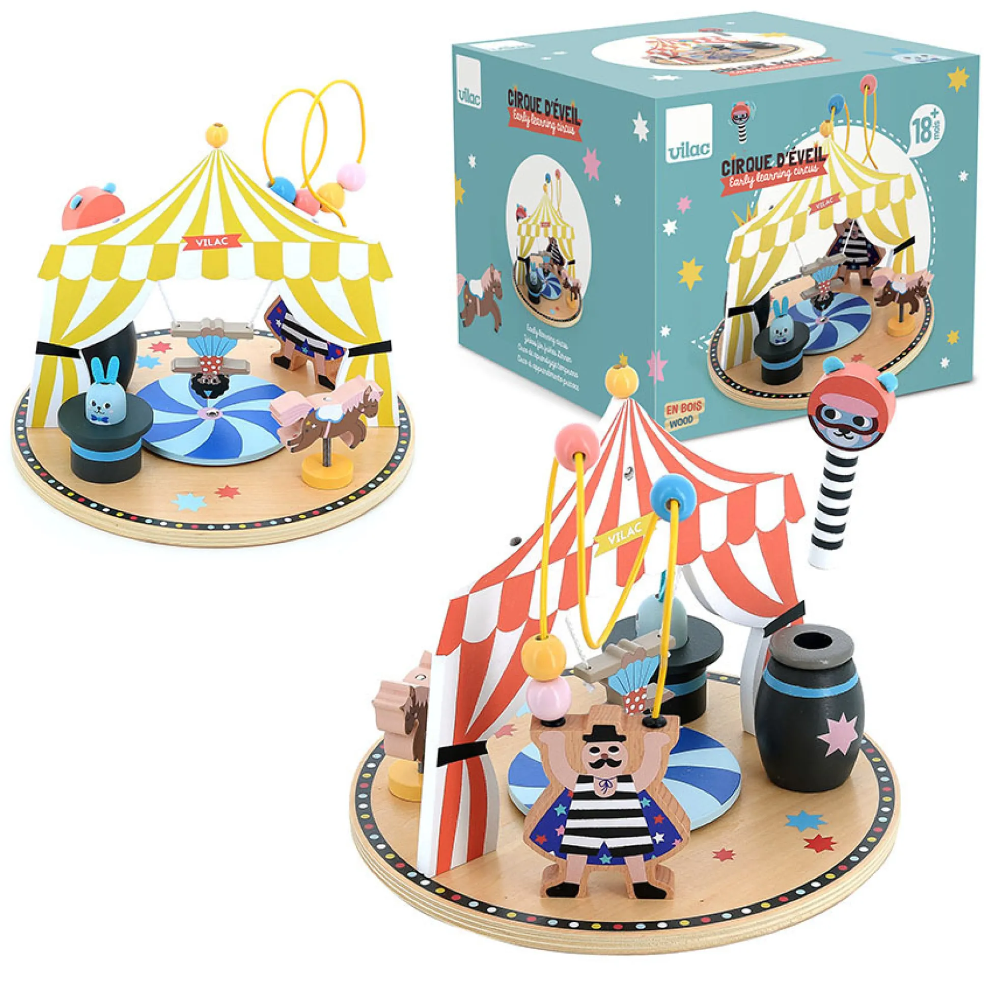 Jouet d’éveil, Circus- Michelle Carlslund