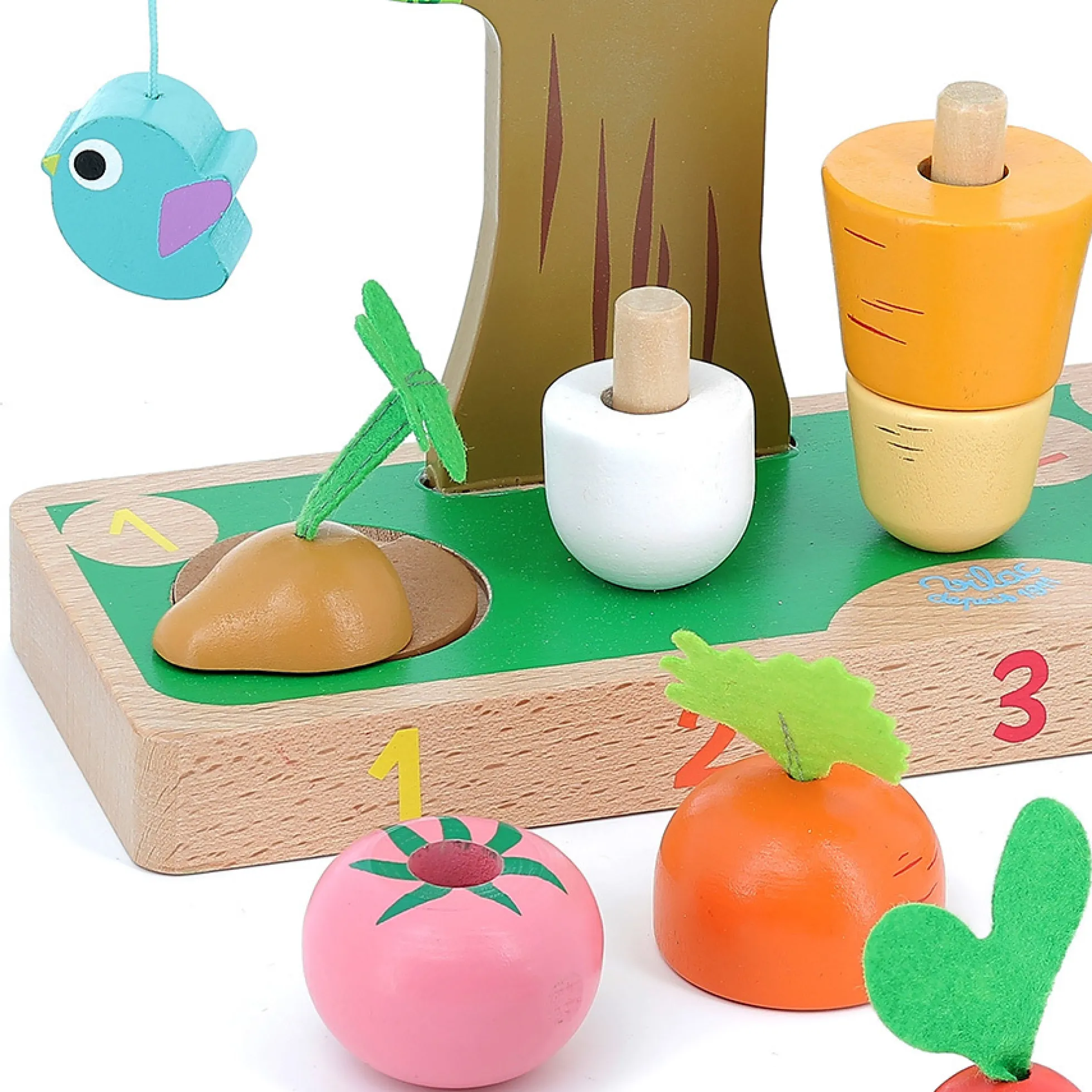 Jouet d’éveil, J'apprends à compter Les légumes