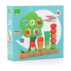 Jouet d’éveil, J'apprends à compter Les légumes