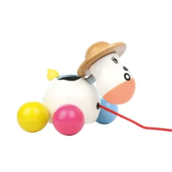 Jouet à tirer, Baby Rosy la vache