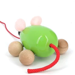Jouet à tirer, Lisa la souris verte