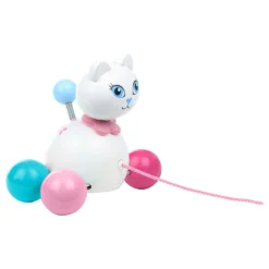 Jouet à tirer, Minette la chatte