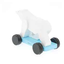Jouet à tirer, Ours blanc
