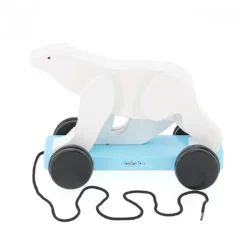 Jouet à tirer, Ours blanc
