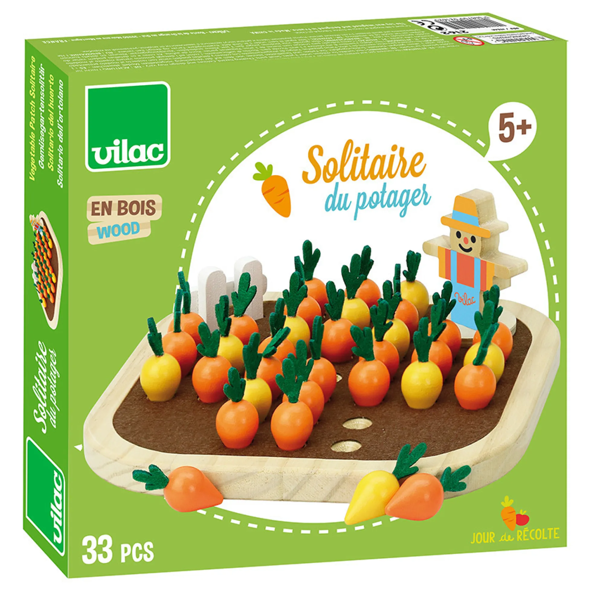 Le solitaire du potager - Jour de récolte