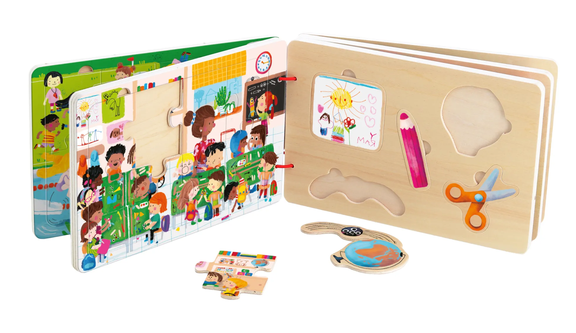 Livre puzzles en bois – Les activités