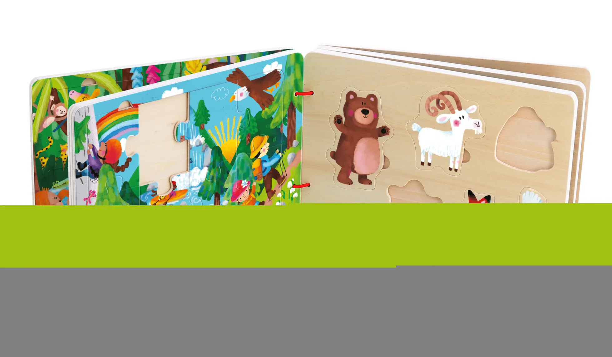 Livre puzzles en bois – Le voyage