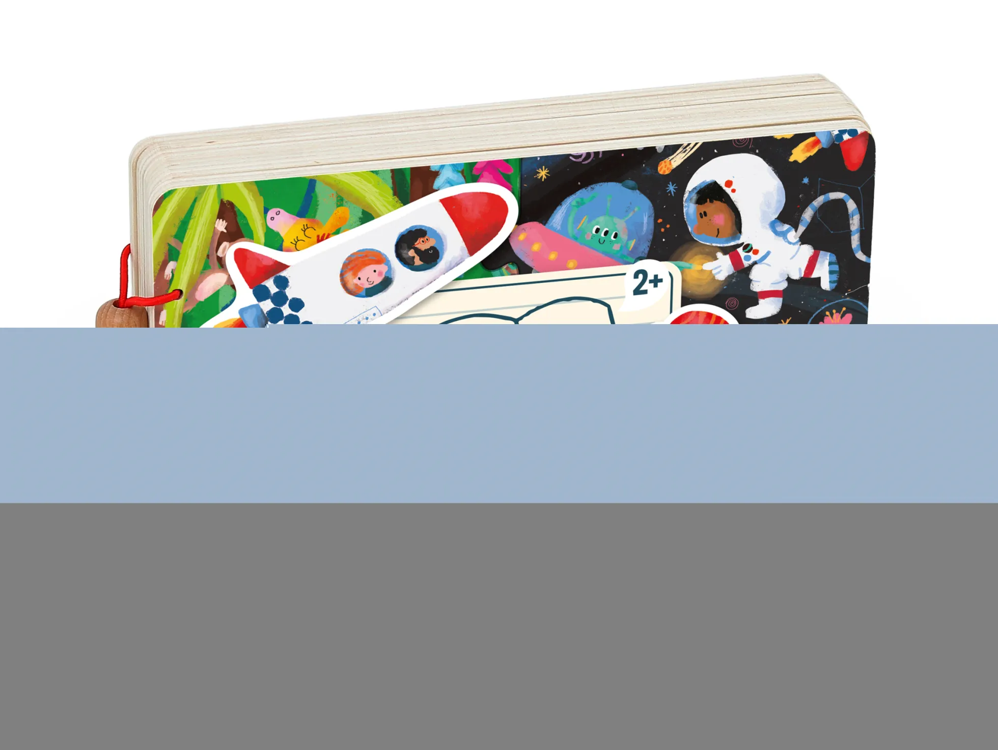 Livre puzzles en bois – Le voyage