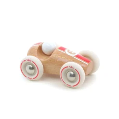 Mini course vintage bois naturel