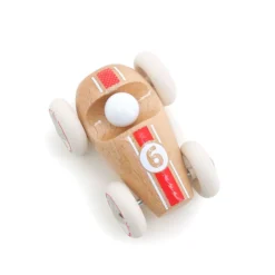 Mini course vintage bois naturel
