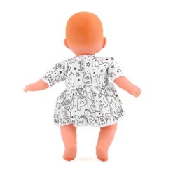 Petit Câlin souple 36 cm MA TENUE A COLORIER