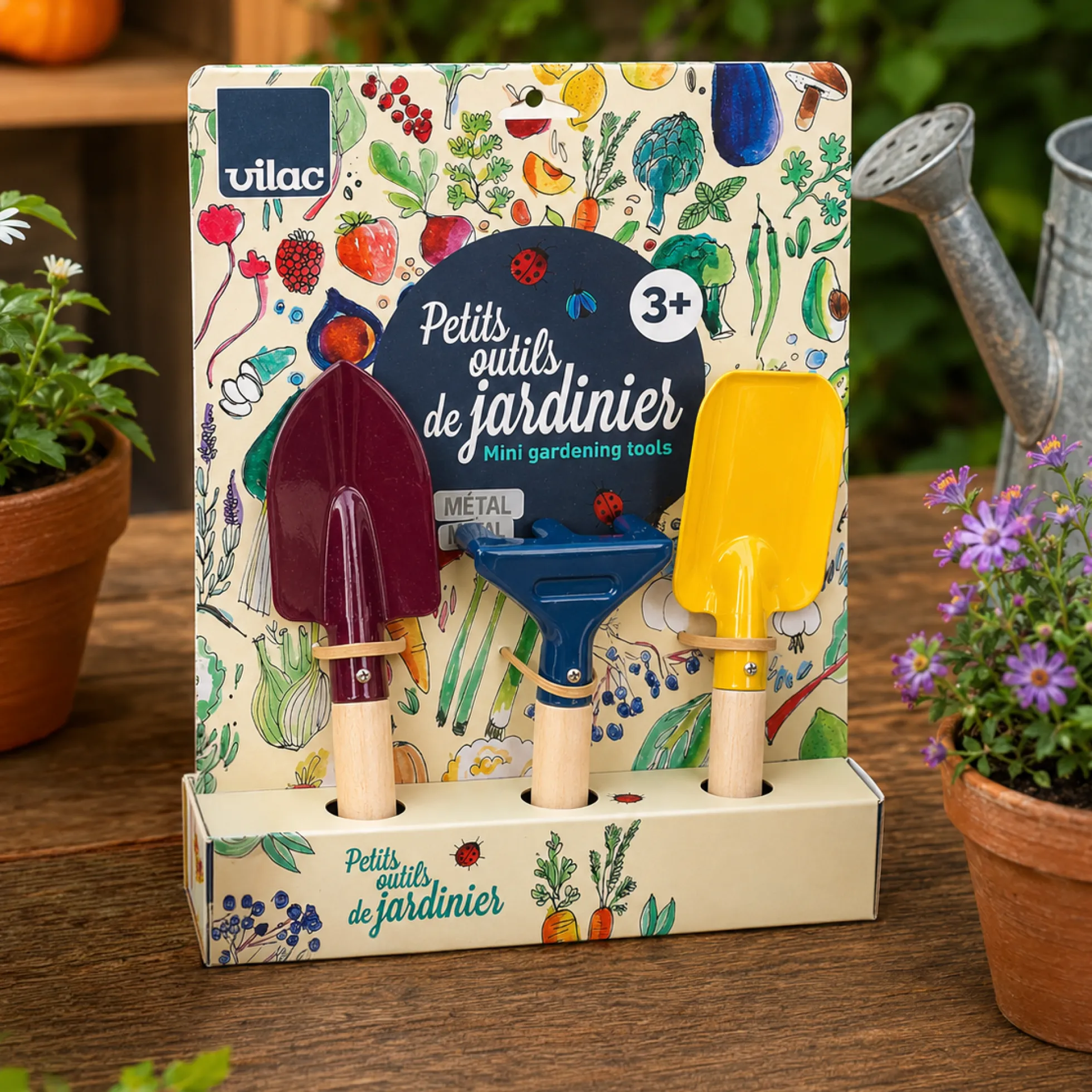 Petits outils de jardinier