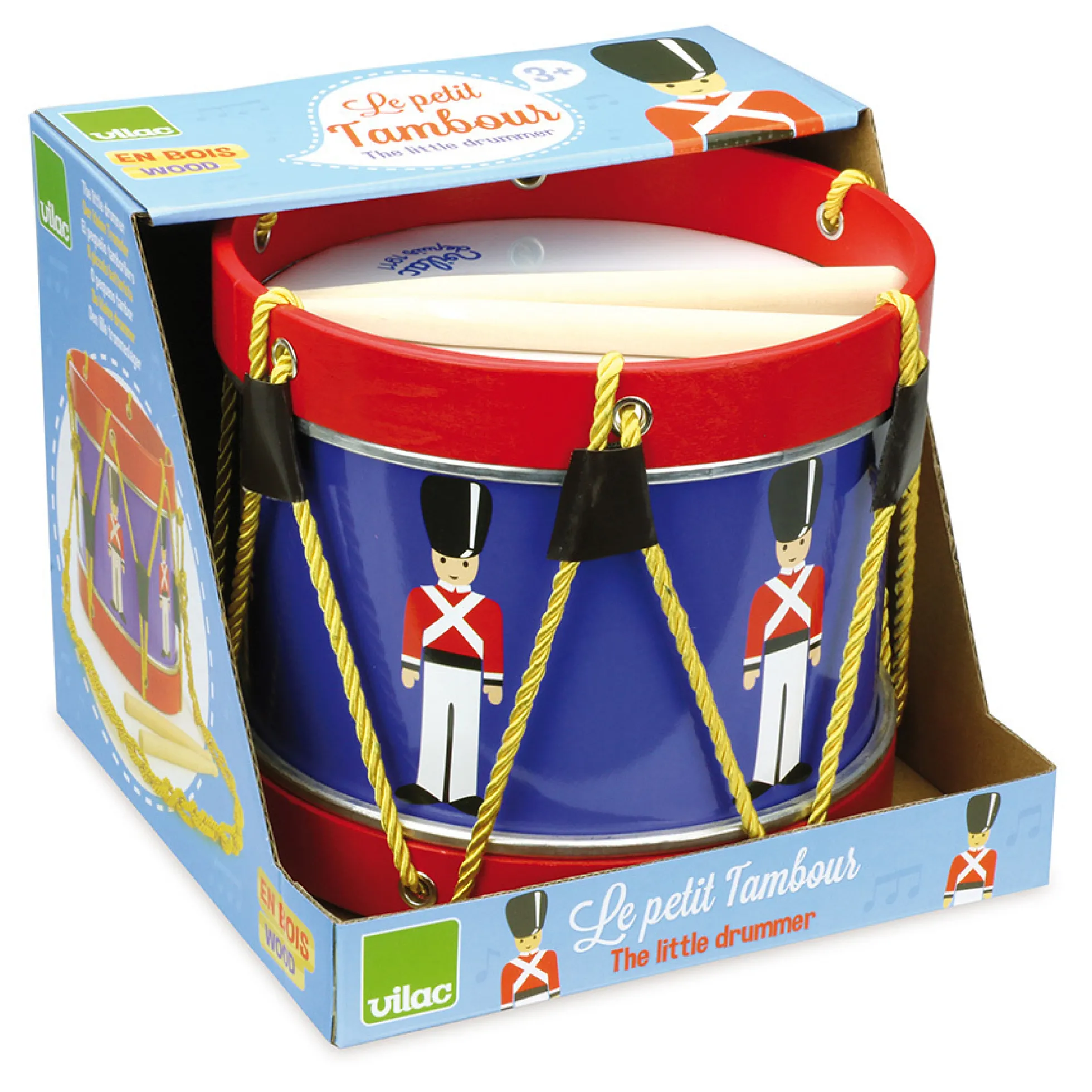 Petit tambour en bois, La garde royale