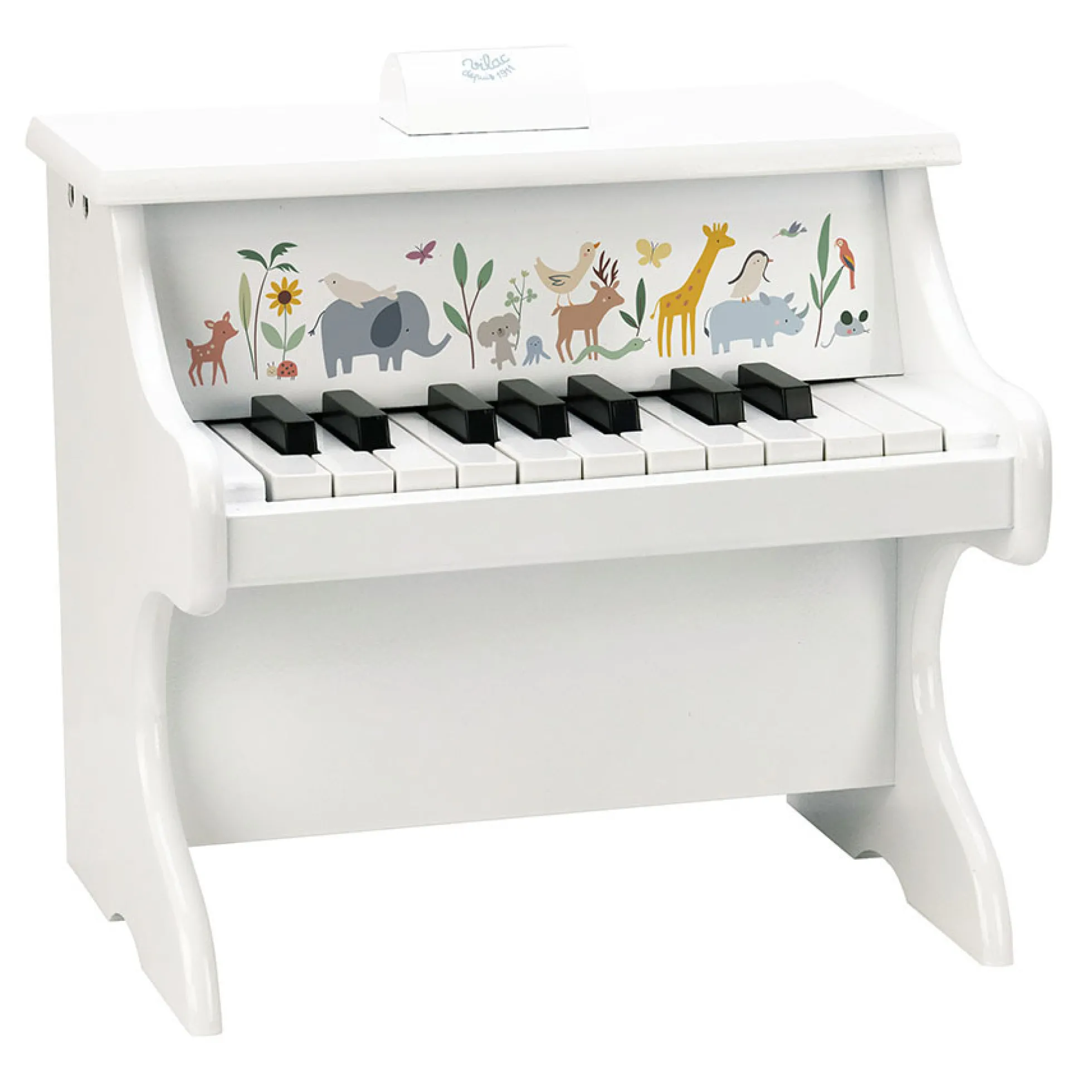 Piano en bois, Les animaux du monde - Sarah Betz