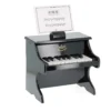 Piano en bois, Noir