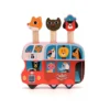 Pop-up en bois, Autobus anglais - Ingela P.Arrhenius