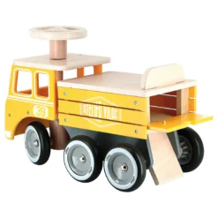 Porteur en bois, Camion de chantier
