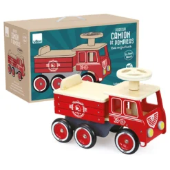 Porteur en bois, Camion de pompier