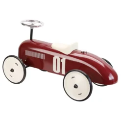 Porteur en métal, Vintage bordeaux
