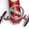 Porteur en métal, Vintage Rouge & Blanc crème