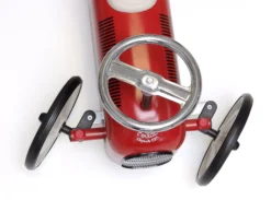 Porteur en métal, Vintage Rouge & Blanc crème