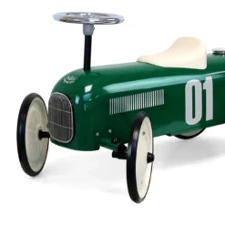 Porteur en métal, Vintage Vert British