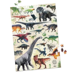 Puzzle dinosaures 500 pièces - Muséum national d'Histoire naturelle
