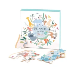 Puzzle en bois, Autour du monde - Sarah Betz