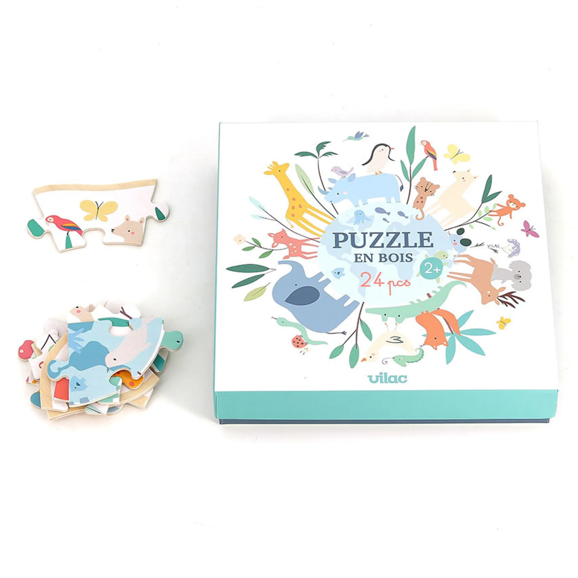 Puzzle en bois, Autour du monde - Sarah Betz