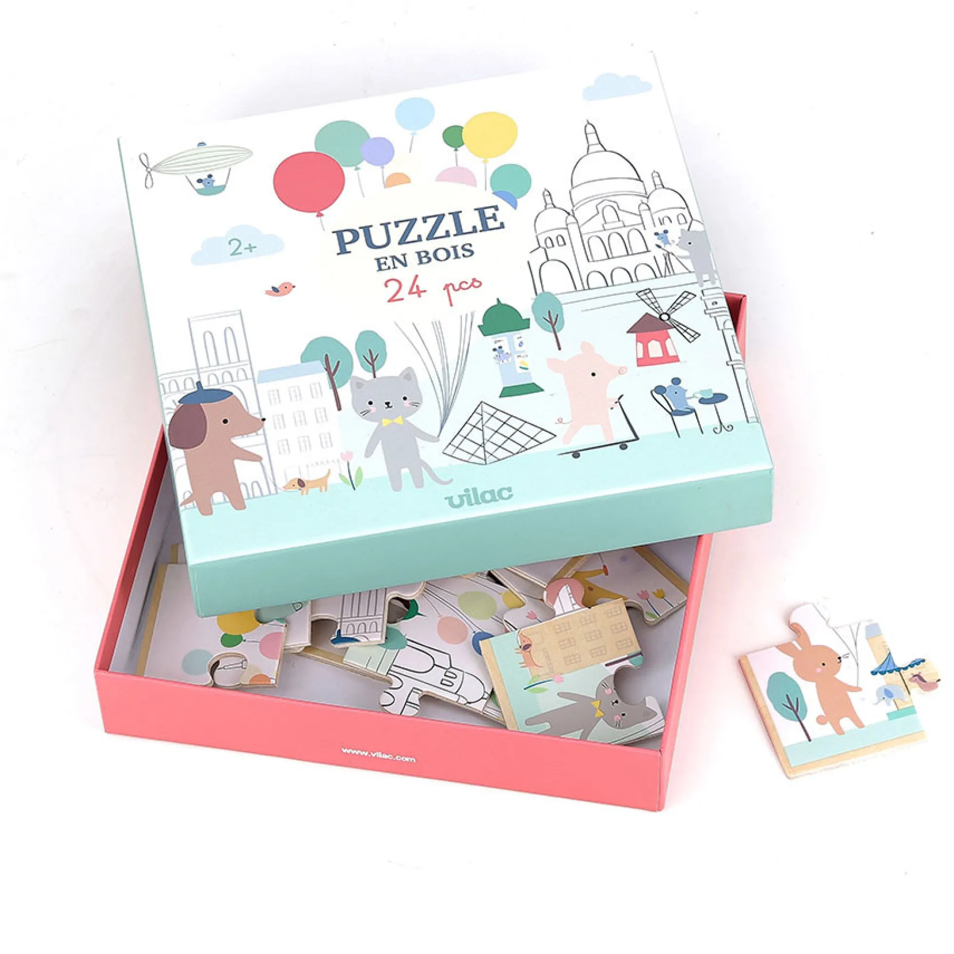 Puzzle en bois, Escapade à Paris - Sarah Betz