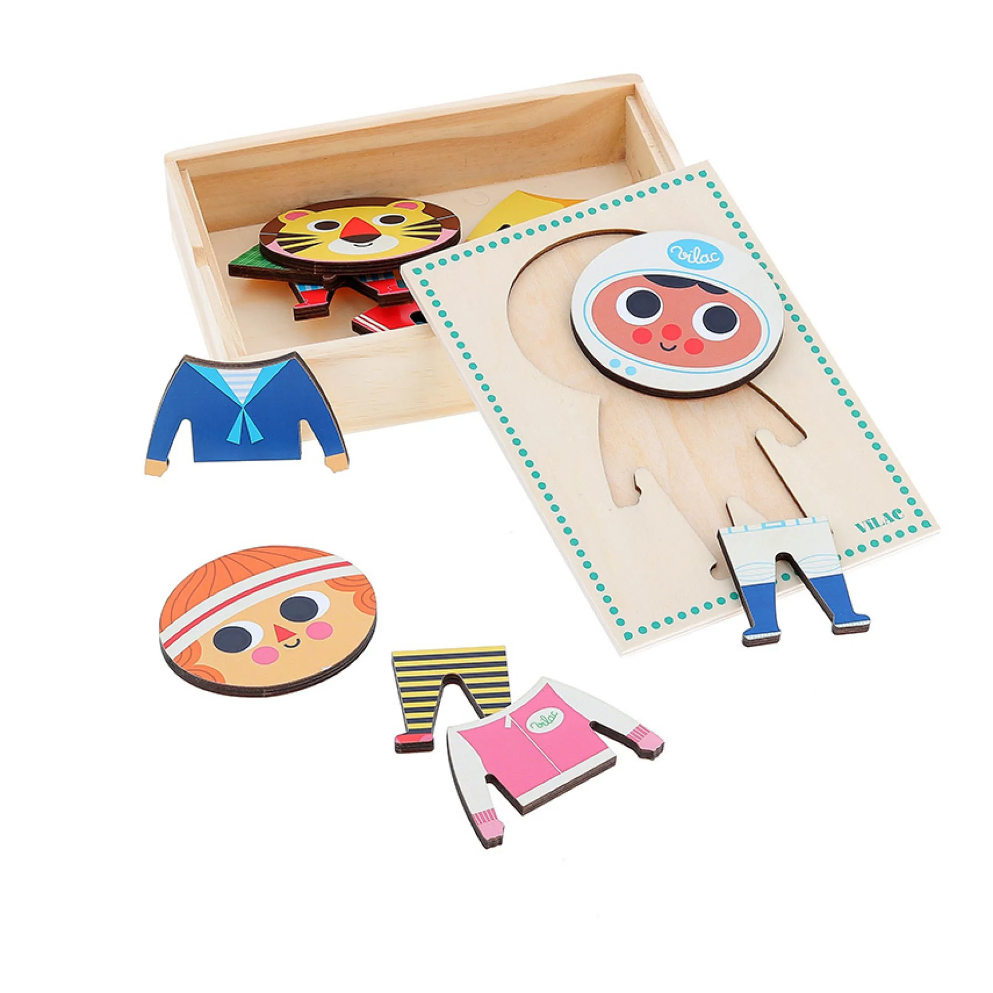 Puzzles Jules à habiller - Ingela P.Arrhenius