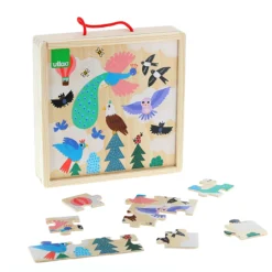 3 puzzles Terre - Mer - Ciel