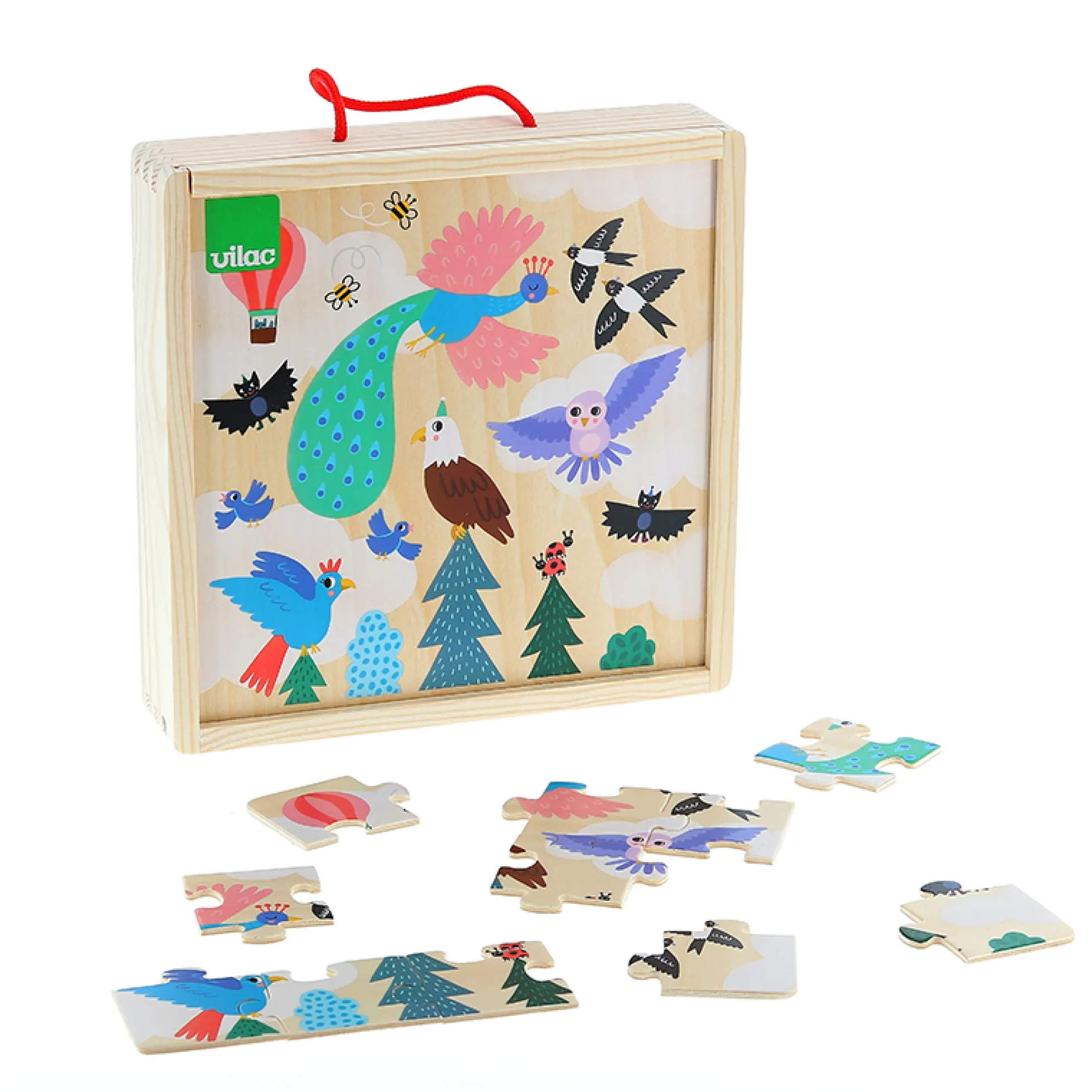 3 puzzles Terre - Mer - Ciel