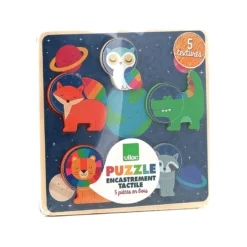 Puzzle tactile, Espace - Andy Westface
