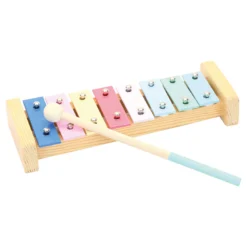 Set de percussions en bois, Ours blanc - Michelle Carlslund