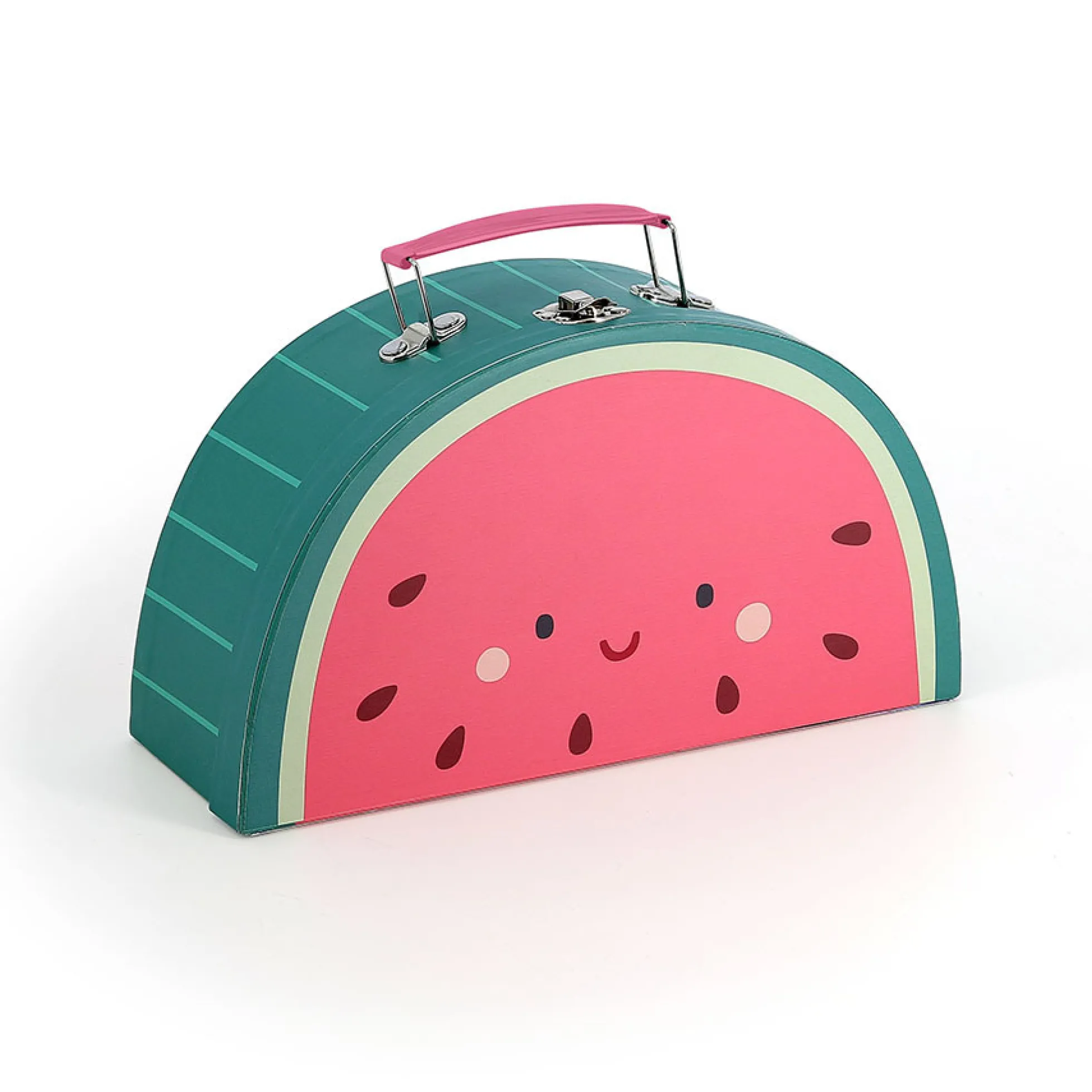 Set de 3 valisettes gigognes en carton, Les fruits gourmands - Sarah Betz