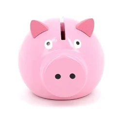 Tirelire cochon rose