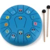 Tongue drum 10" (25 cm) en métal – 13 notes