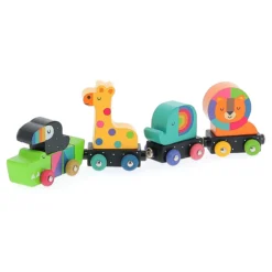 Train en bois des animaux - Andy Westface