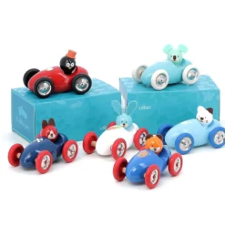 Voiture en bois Boizoos, Lucien le chien