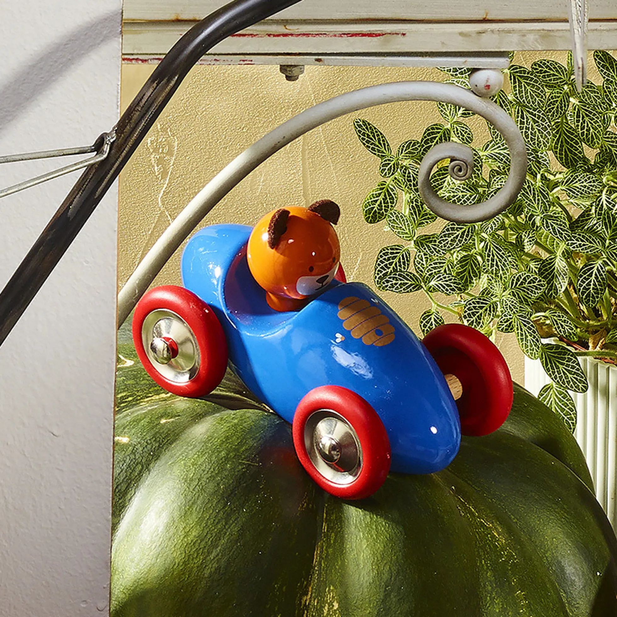 Voiture en bois Boizoos, Marcel l'ourson