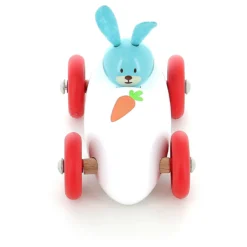 Voiture en bois Boizoos, Raoul le lapin