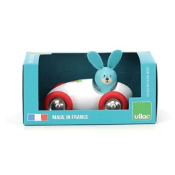 Voiture en bois Boizoos, Raoul le lapin